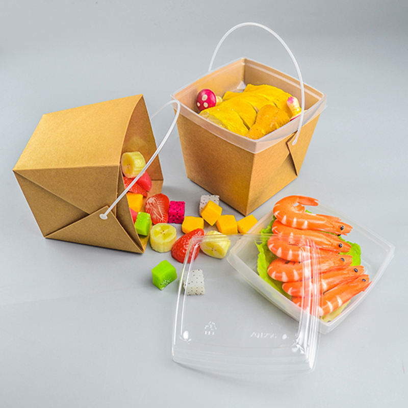 Custom Kraft Salad Boxes