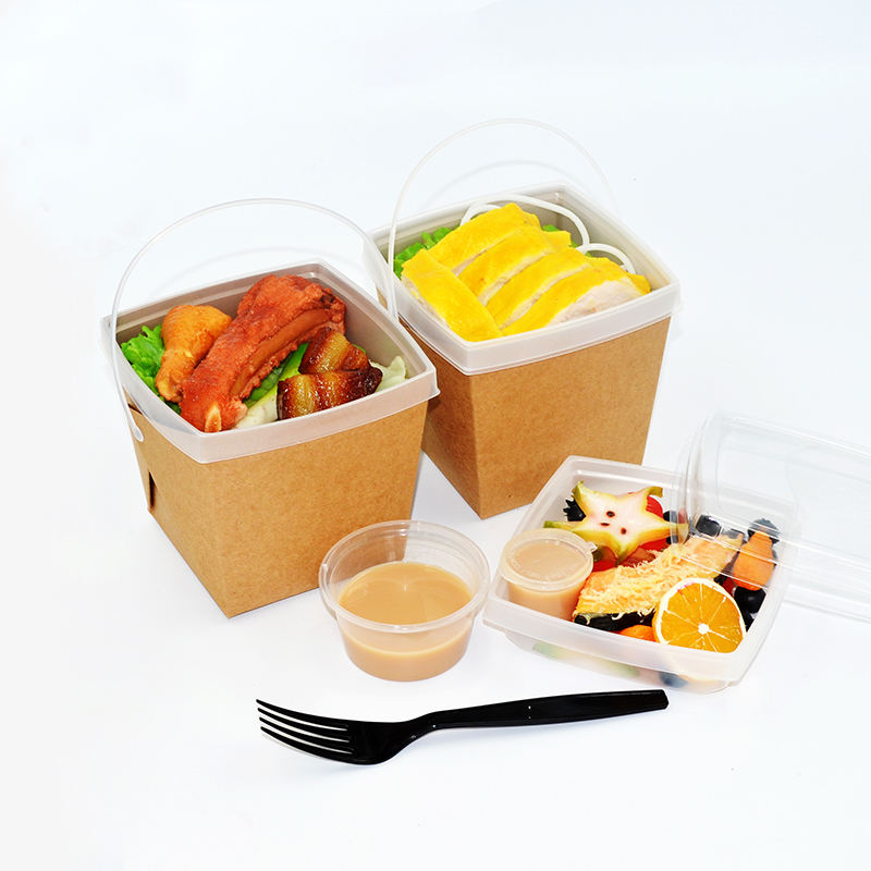 Custom Kraft Salad Boxes