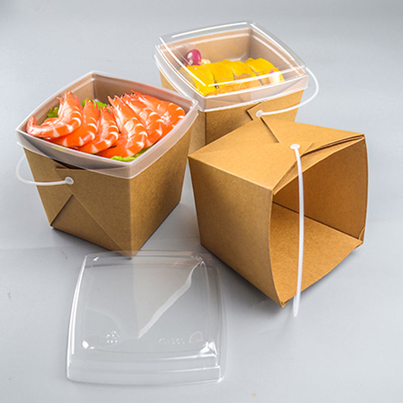 Custom Kraft Salad Boxes