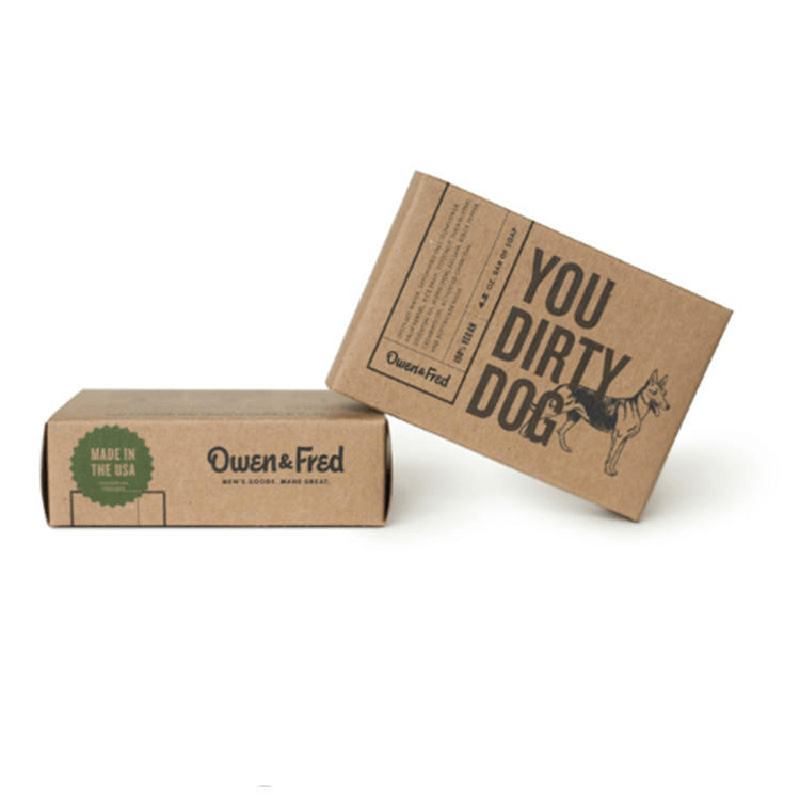 Custom Brown Soap Boxes