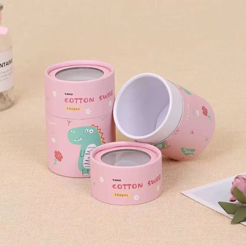 Customized cylinder boxes for retail