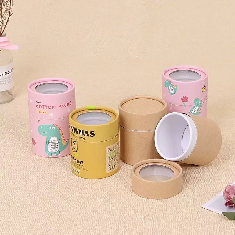 Customized cylinder boxes for retail