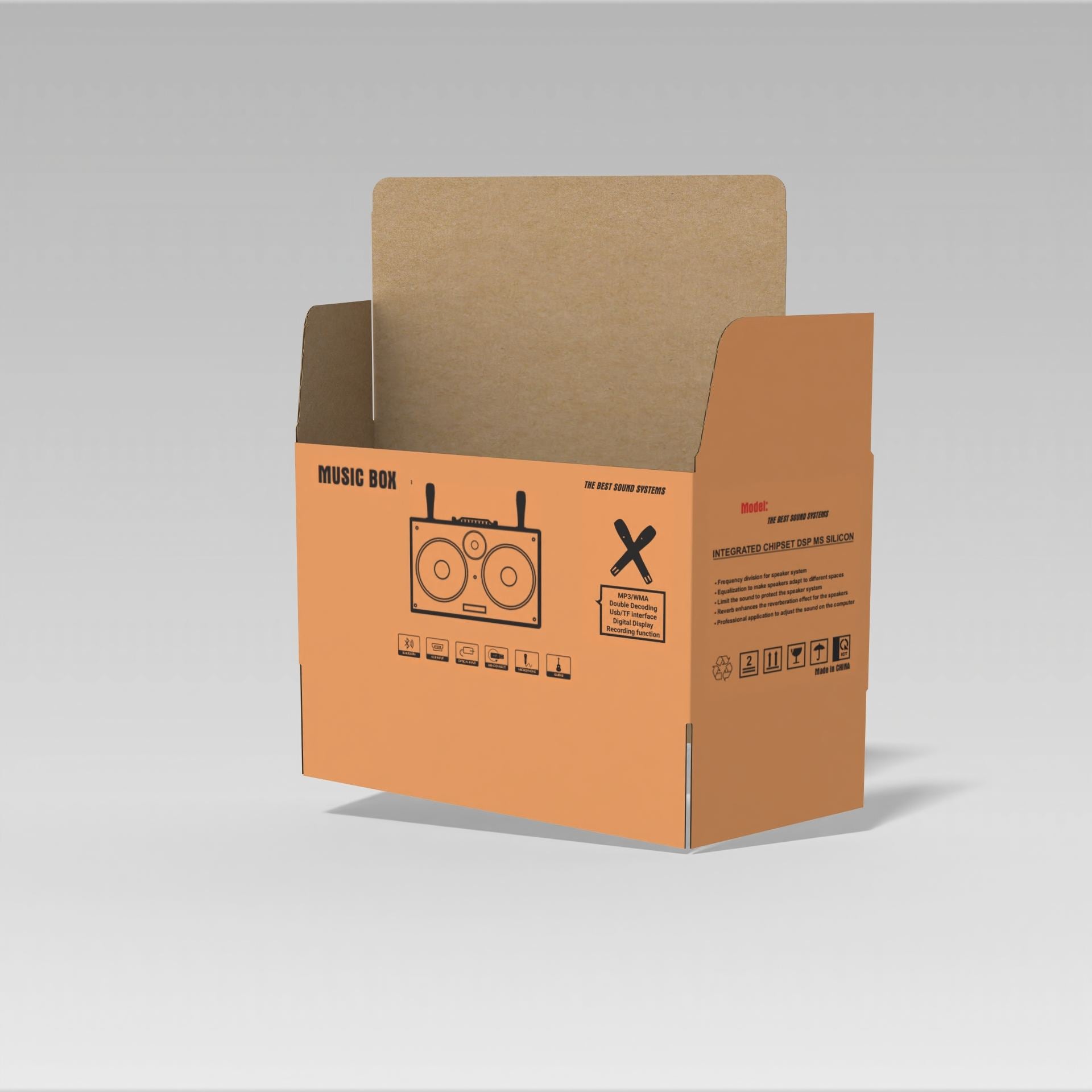 Cajas de embalaje para altavoces