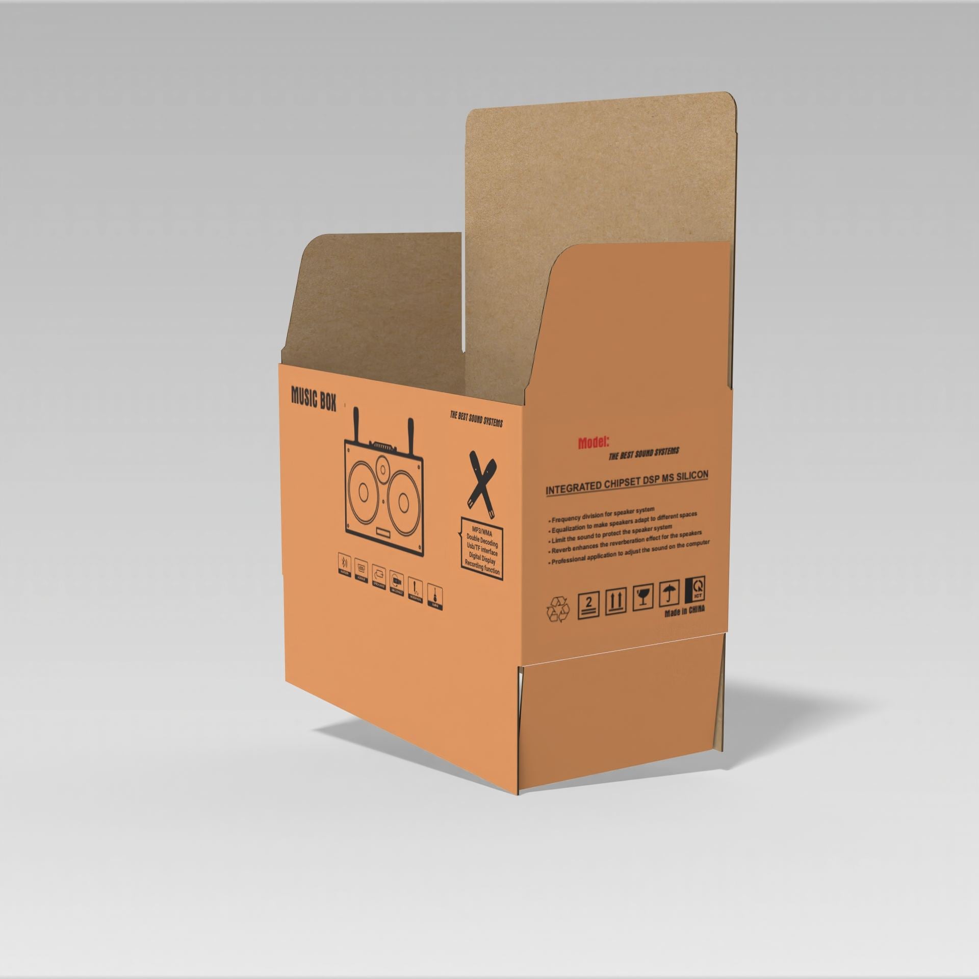 Cajas de embalaje para altavoces
