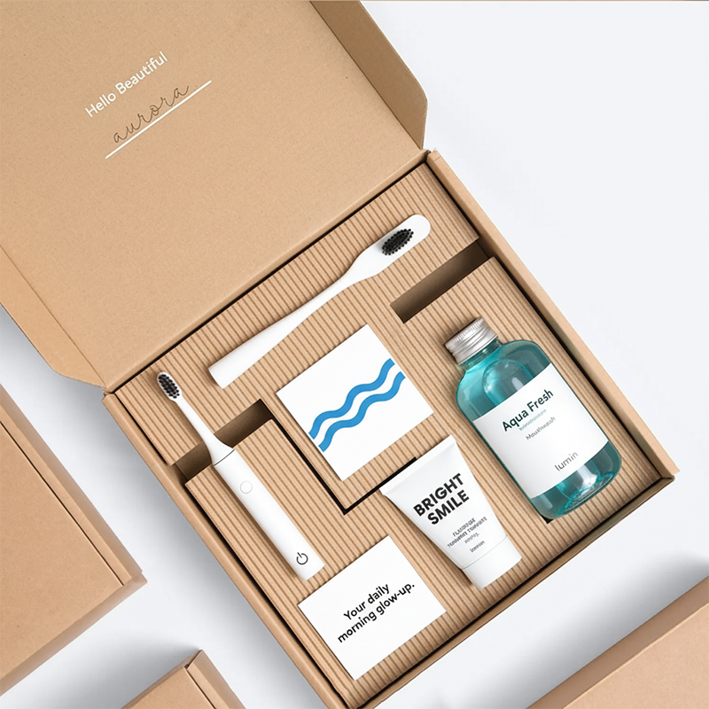 Shipping mailer boxes with insert