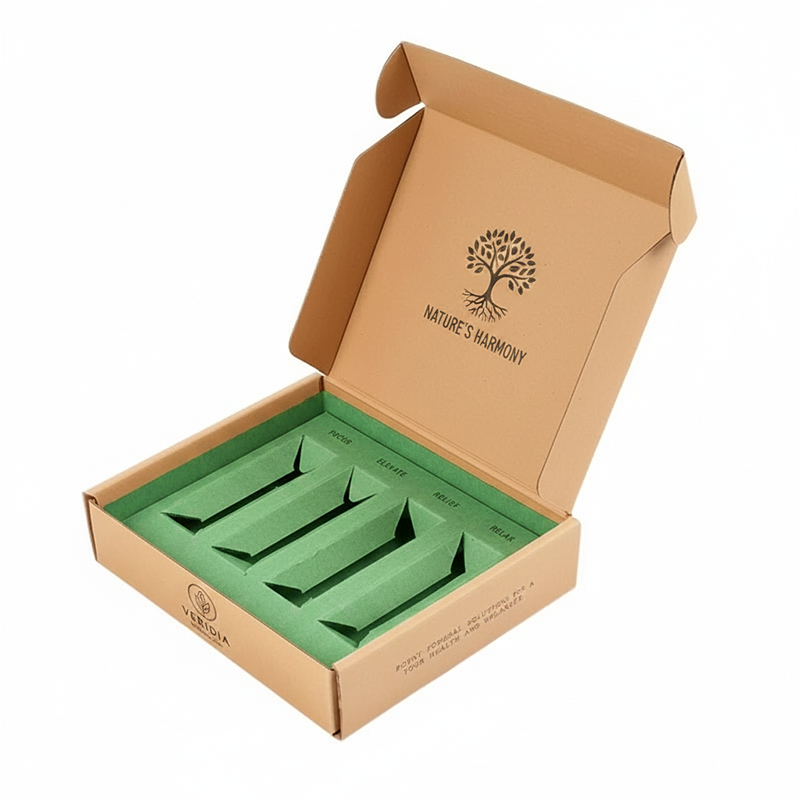 Shipping mailer boxes with insert