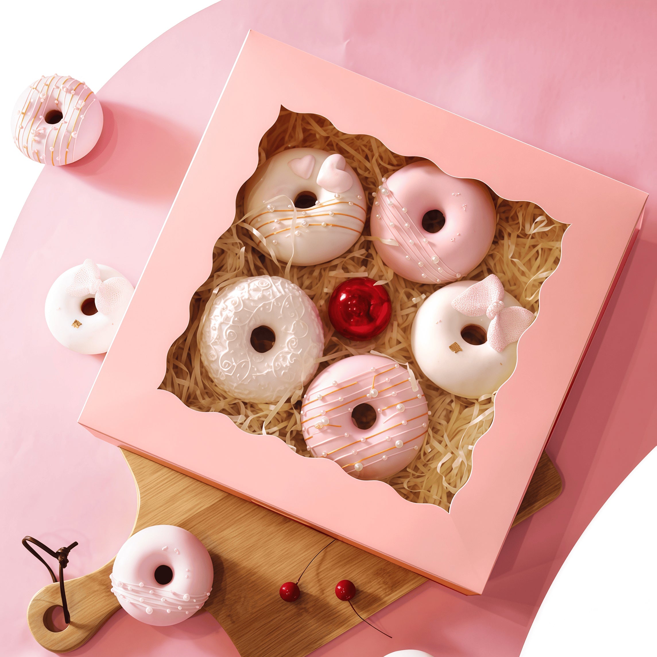 Cookie boxes with window Main image