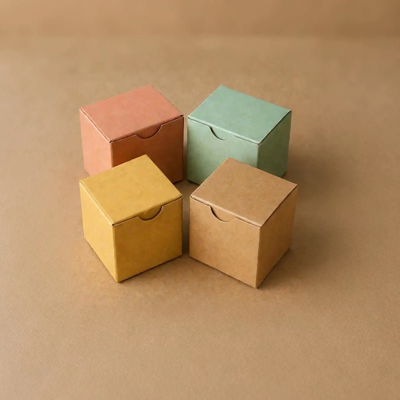 Custom cardboard candle tuck boxes