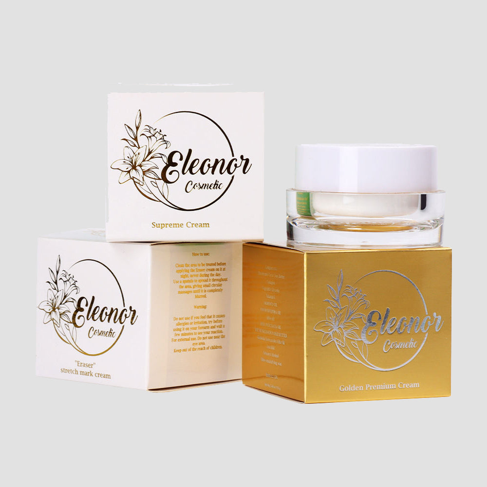 Custom Size Cream Packaging