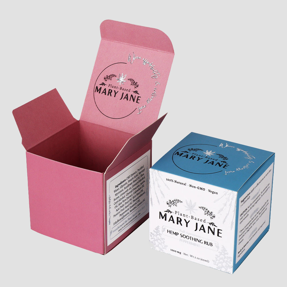 Custom Size Cream Packaging