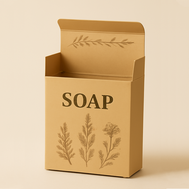 Custom Kraft Soap Boxes