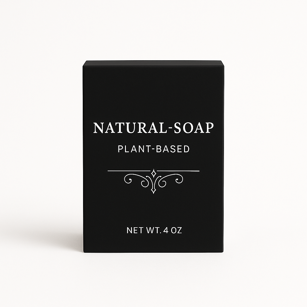 Custom Black Soap Boxes